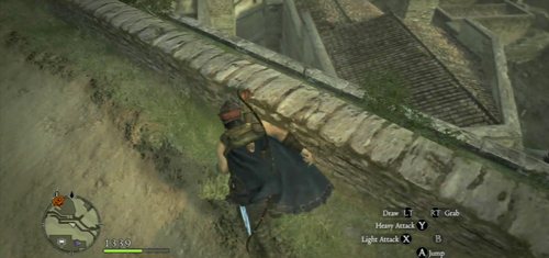 To convince Pip to agree, you need to chase after him all around the city - catch up with him and grab him when you're close - Land of Opportunity - Act I - Dragons Dogma - Game Guide and Walkthrough