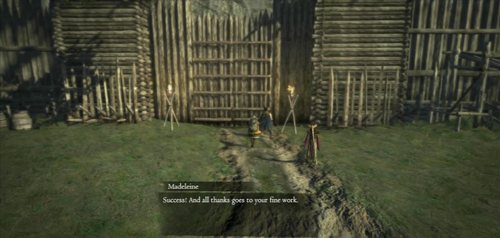 Once you reach the destination, Madeleine will enter the Encampment - Guard Duty - Act I - Dragons Dogma - Game Guide and Walkthrough