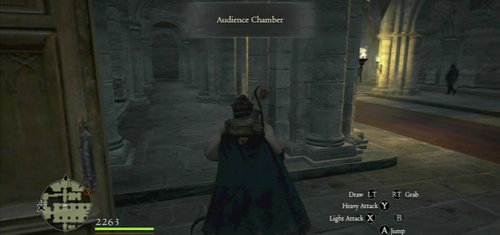 Be cautious in the throne room as well (it's patrolled by one person) - Arousing Suspicion - Act II - Dragons Dogma - Game Guide and Walkthrough