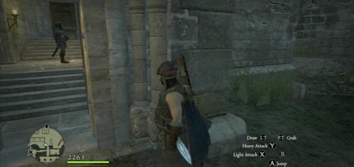 To get to the tower, go up to the first floor of the castle - Arousing Suspicion - Act II - Dragons Dogma - Game Guide and Walkthrough
