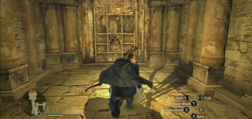 The cultists' chamber is locked with a seal - you'll need five elements to unlock it - Rise of the Fallen - Act II - Dragons Dogma - Game Guide and Walkthrough