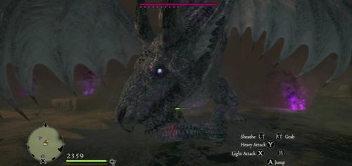 Description: A powerful dragon which hides in The Everfall - Ur-Dragon - Bestiary - Dragons Dogma - Game Guide and Walkthrough