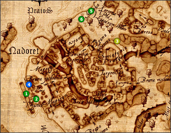 1 - M1 Nadoret - Maps - Drakensang: Phileassons Secret - Game Guide and Walkthrough