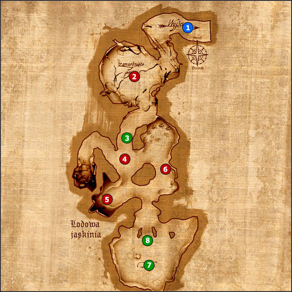 1 - M8 Ice cave - Maps - Drakensang: Phileassons Secret - Game Guide and Walkthrough