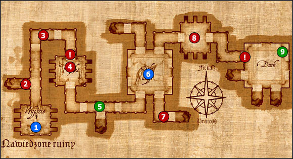 1 - M6 Haunted ruins - Maps - Drakensang: Phileassons Secret - Game Guide and Walkthrough