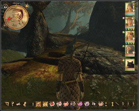 1 - entrance to the tree - Elven Forest - Side quests - Drakensang: The River of Time - Game Guide and Walkthrough