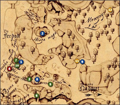 1 - M4 Nadoret - north - Maps - Drakensang: The River of Time - Game Guide and Walkthrough