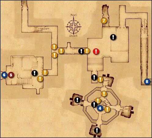 4 - M18 Dwarven tunnels (2nd visit) - Maps - Drakensang: The River of Time - Game Guide and Walkthrough