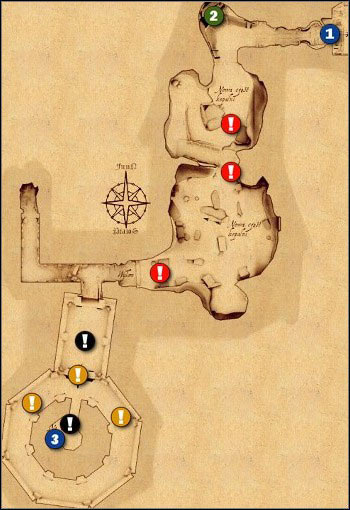 1 - M18 Dwarven tunnels (2nd visit) - Maps - Drakensang: The River of Time - Game Guide and Walkthrough
