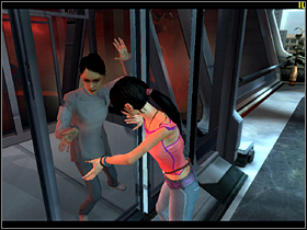 On the hallway a man will run when he will see Zoe - Chapter 1 - One - Dreamfall: The Longest Journey - Game Guide and Walkthrough