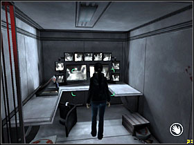Zoe must open a locked door , so she will hack into the monitors using her mobile phone as she did it earlier - Chapter 3 - 201 - Dreamfall: The Longest Journey - Game Guide and Walkthrough