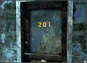 Zoe'll leave the room and on the hallway she will see the door to the room 201, of course locked - Chapter 3 - 201 - Dreamfall: The Longest Journey - Game Guide and Walkthrough