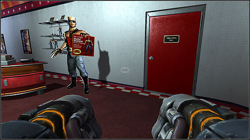 Inside the employee room you will find a cigar, smoke it for additional Ego - 12.1. Duke Burger - Campaign - Duke Nukem Forever - Game Guide and Walkthrough