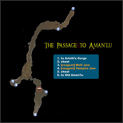 1 - The Passage to AmanLu - Maps - Dungeon Siege II: Broken World - Game Guide and Walkthrough