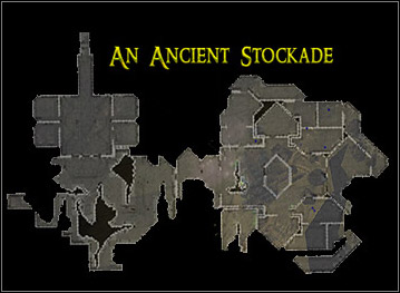 1 - An Ancient Stockade - Maps - Dungeon Siege II: Broken World - Game Guide and Walkthrough