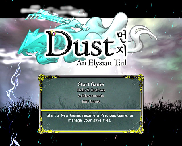 That is what the game's welcoming area looks like - Dust: An Elysian Tail - Game Guide and Walkthrough