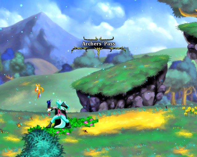 There is a lot of fighting monsters in this location - Chapter 1 - Destiny - Walkthrough - Dust: An Elysian Tail - Game Guide and Walkthrough