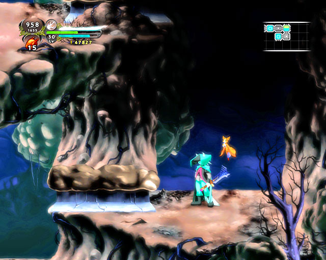 Slide to the right, left and right to collect the keys. - Chapter 3 - Love - Walkthrough - Dust: An Elysian Tail - Game Guide and Walkthrough