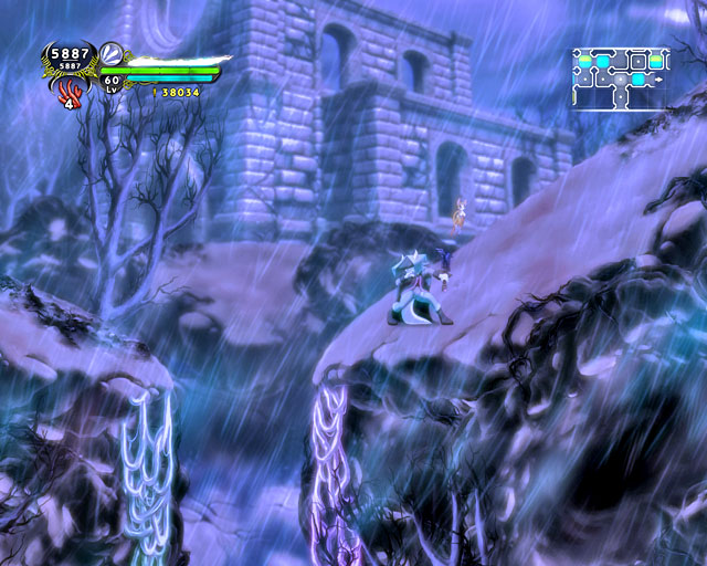 You can slide down the lianas - Chapter 3 - Love - Walkthrough - Dust: An Elysian Tail - Game Guide and Walkthrough