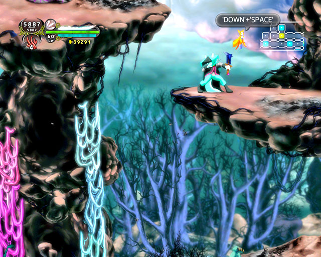 You need to learn how to climb lianas - Chapter 3 - Love - Walkthrough - Dust: An Elysian Tail - Game Guide and Walkthrough