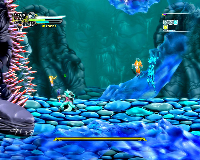 While fighting, watch out for the spikes. - Chapter 4 - Revelation - Walkthrough - Dust: An Elysian Tail - Game Guide and Walkthrough