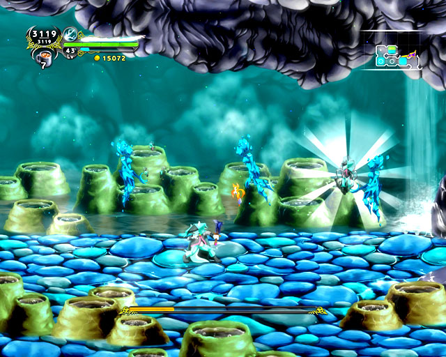 Be careful. The three enemies will attack you simultaneously - Chapter 4 - Revelation - Walkthrough - Dust: An Elysian Tail - Game Guide and Walkthrough