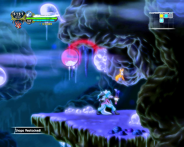Watch out for the poison fumes from the mushrooms - Chapter 5 - Legend - Walkthrough - Dust: An Elysian Tail - Game Guide and Walkthrough
