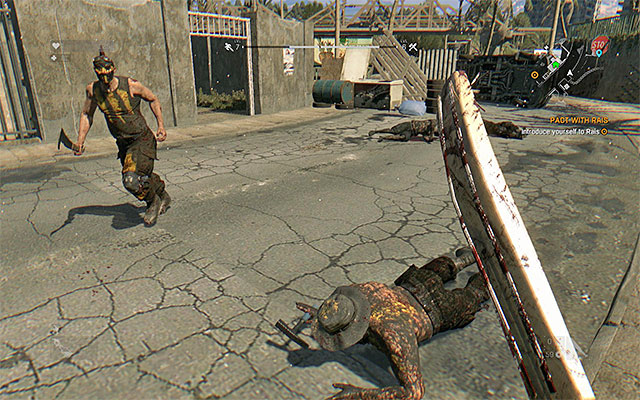 A lot of living enemies use not only melee weapons but also throwing weapons. - Human enemies - Enemies - Dying Light - Game Guide and Walkthrough