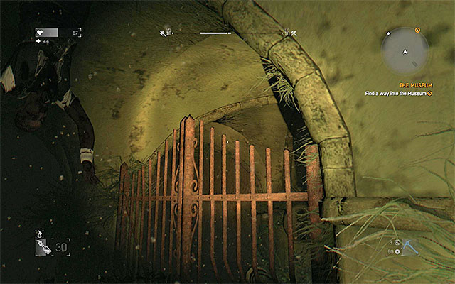 While exploring the underwater corridors, avoid bumping into obstacles unnecessarily and do not explore the surroundings - 12: The Museum - Main quests - Old Town - Dying Light - Game Guide and Walkthrough