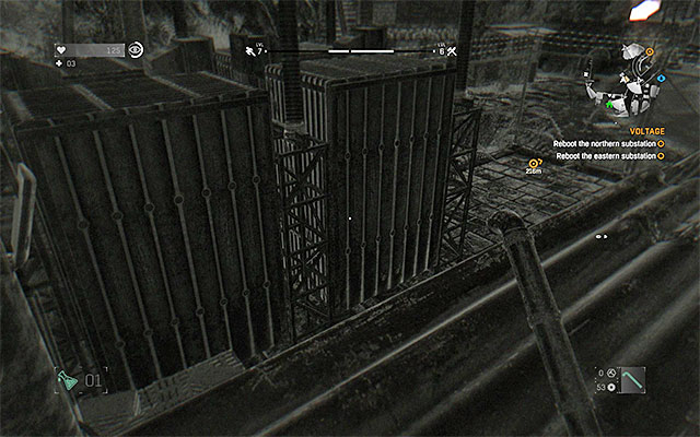 One of the substations. - 4: Voltage - Side quests - The Slums - Dying Light - Game Guide and Walkthrough