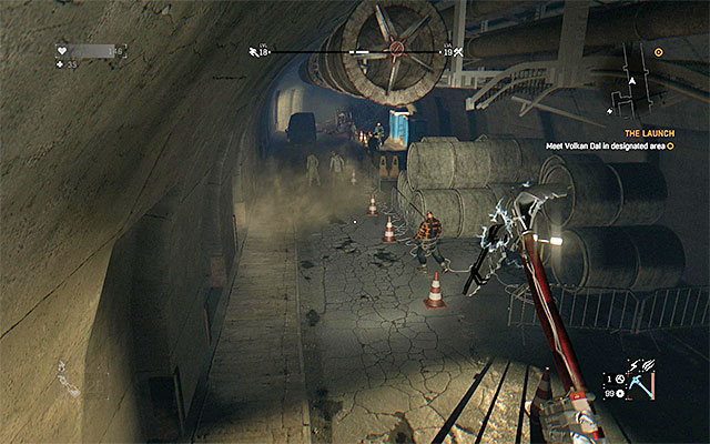 Carefully go through the tunnel. - 1: The Launch - Side quests - Antenna - Dying Light - Game Guide and Walkthrough