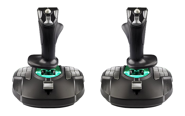 Using two joysticks may sound exotic, but the new era of flying simulators using the Newtons dynamics makes this way of controlling more popular - Two Joysticks - Controls - Elite: Dangerous - Game Guide and Walkthrough