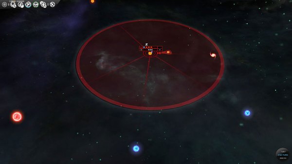 Those are stars, being the center of particular solar systems - Solar Systems - Galaxy - Endless Space - Game Guide and Walkthrough
