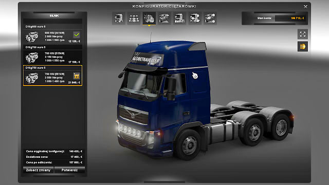 Your first truck does not have to be the best available one - Owner of a one-man company - Carrier - Euro Truck Simulator 2 - Game Guide and Walkthrough