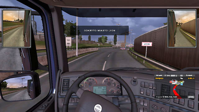 You will visit numerous European cities on your way - Exploring cities - Map - Euro Truck Simulator 2 - Game Guide and Walkthrough