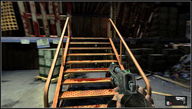You start next to the entrance to the supermarket having only the pistol - Level 03: Store - Walkthrough - F.3.A.R. - Game Guide and Walkthrough
