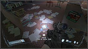 Fourth out of four - Secrets - Items - levels 7 to 10 - Secrets - F.E.A.R. 2: Project Origin - Game Guide and Walkthrough