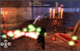 The butler will surrender, and you'll have to take a look around the Fairfax Tomb in the library, and to be precise, to kill all the bandits - Fairfax Castle - Side missions - Fable II - Game Guide and Walkthrough