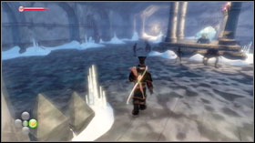 In the next room you'll face a similar situation, but definitely more difficult - Knothole Islands Big Freeze - The story - Fable II: Knothole Island - Game Guide and Walkthrough