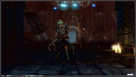 To activate the blue field, attack it by pressing X [1] - New Hero - p. 2 - Walkthrough - Fable III - Game Guide and Walkthrough
