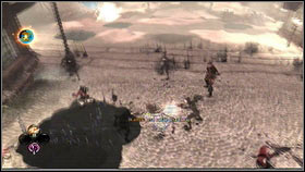 The enemy forces will be numerous [1] [2], but if you have a high magic level, all you have to do is spam area spells to quickly clear the square - Royal Schedule - p. 2 - Walkthrough - Fable III - Game Guide and Walkthrough