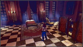 In one of the corners of the room there's a strange green sphere [1] - Sunset House - p. 2 - Side Missions - Fable III - Game Guide and Walkthrough