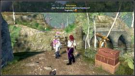 To complete this mission, you have to teleport to Millfields [1] and give one of the ARS members 750 gold for renovation of the bridge [2] - Millfields - Side Missions - Fable III - Game Guide and Walkthrough