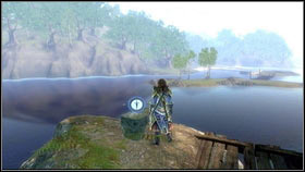 After getting to the location, go to the nearest village on the island [1] and afterwards turn right - Driftwood - Gold Keys - Fable III - Game Guide and Walkthrough