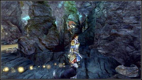 A bit further, turn maximally to the right [1] and examine all the rocks - Millfields - Gnomes - Fable III - Game Guide and Walkthrough