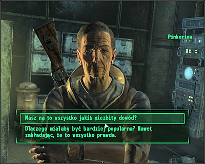 Third chapter, second assignment - Megaton: The wasteland survival guide (third chapter) - Side quests - Fallout 3 - Game Guide and Walkthrough