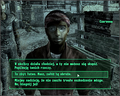 Obviously you can kill the AntAgonizer which seems to be the best solution if you're playing as a bad character and plan on lowering your karma - Canterbury Commons: The superhuman gambit - Side quests - Fallout 3 - Game Guide and Walkthrough