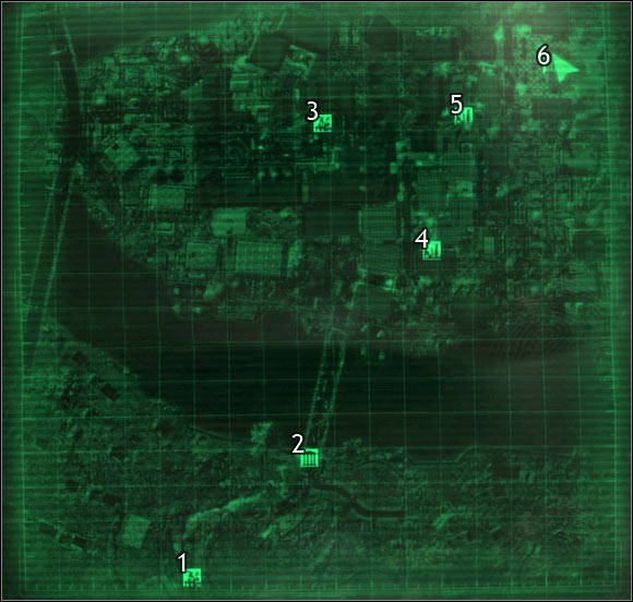 Map legend - Main map of The Pitt - Maps - Fallout 3: The Pitt - Game Guide and Walkthrough