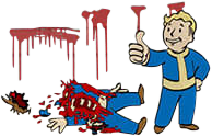 Bloody Mess - You now inflict +10% damage in combat - Luck - Perks - Fallout 4 - Game Guide and Walkthrough