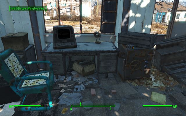 In this case, you can use the terminal to open the safe - Hacking - Fallout 4 - Game Guide and Walkthrough